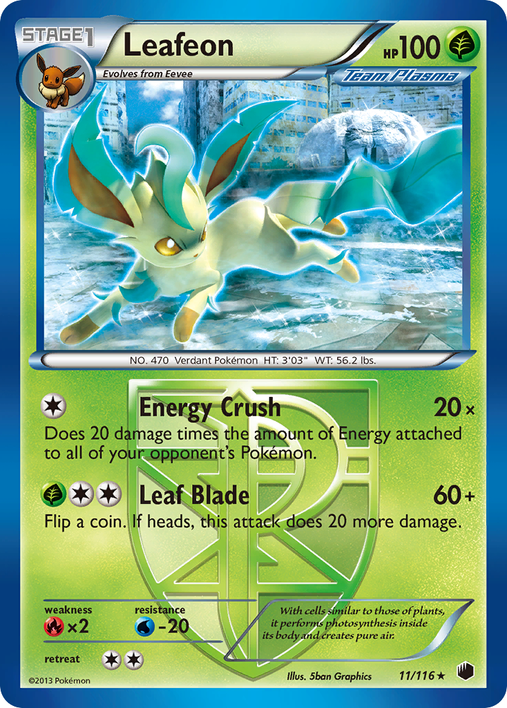Leafeon - Plasma Freeze SET-11