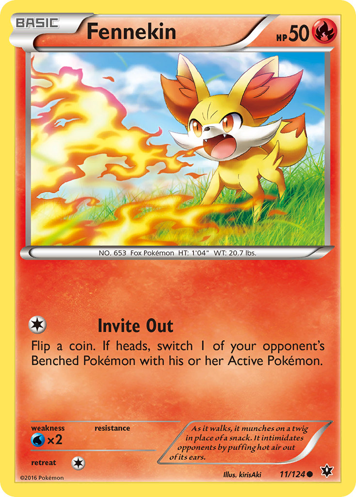 Fennekin - Fates Collide SET-11