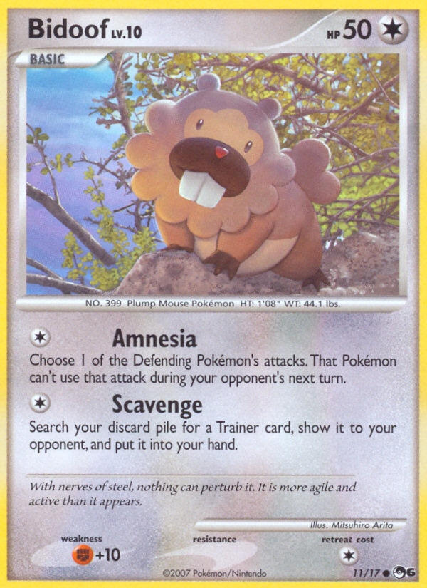 Bidoof - POP Series 6 SET-11
