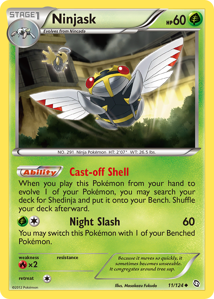 Ninjask - Dragons Exalted SET-11