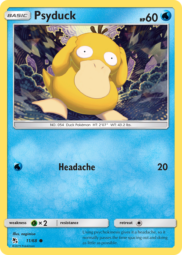 Psyduck - Hidden Fates SET-11