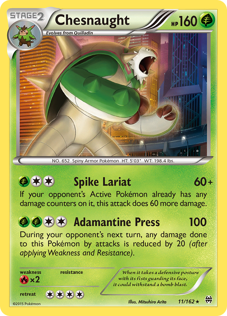 Chesnaught - BREAKthrough SET-11