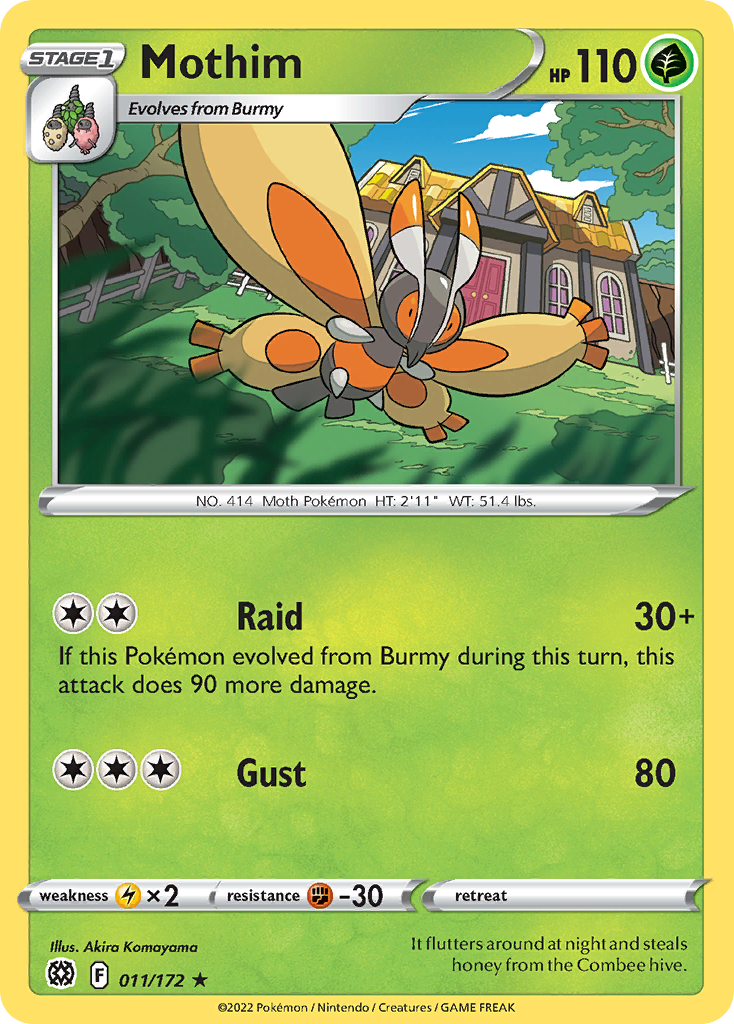 Mothim - Brilliant Stars SET-11