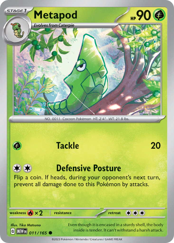 Metapod - 151 SET-11
