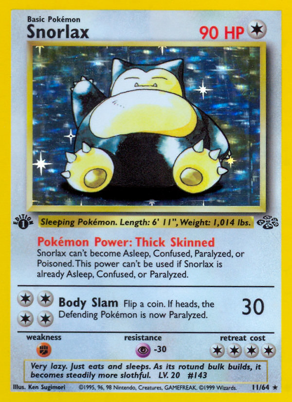 Snorlax - Jungle SET-11