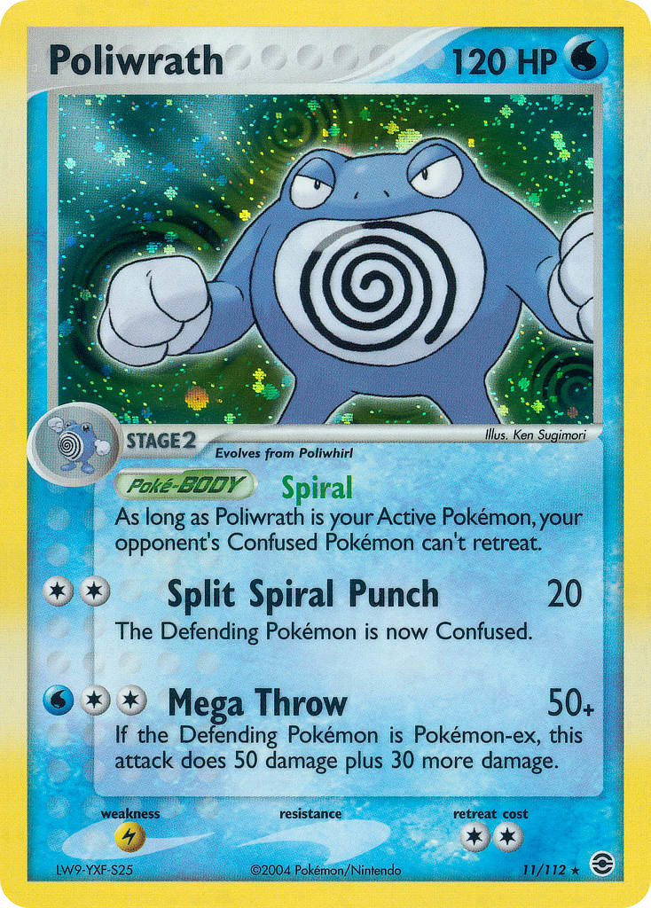 Poliwrath - FireRed & LeafGreen SET-11