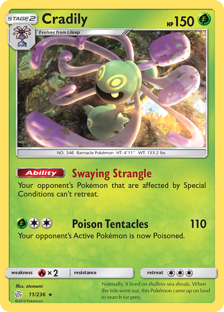 Cradily - Cosmic Eclipse SET-11