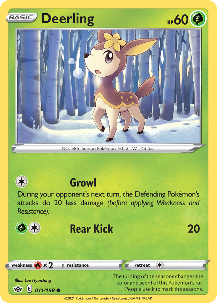 Deerling - Chilling Reign SET-11