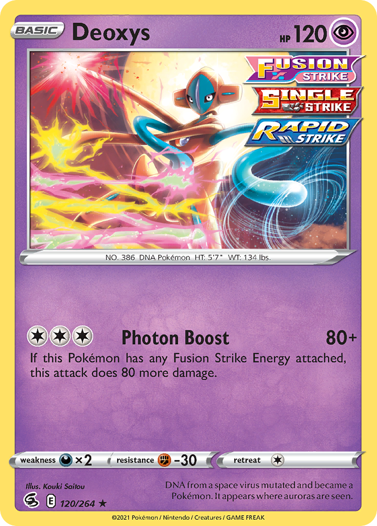 Deoxys - Fusion Strike SET-120