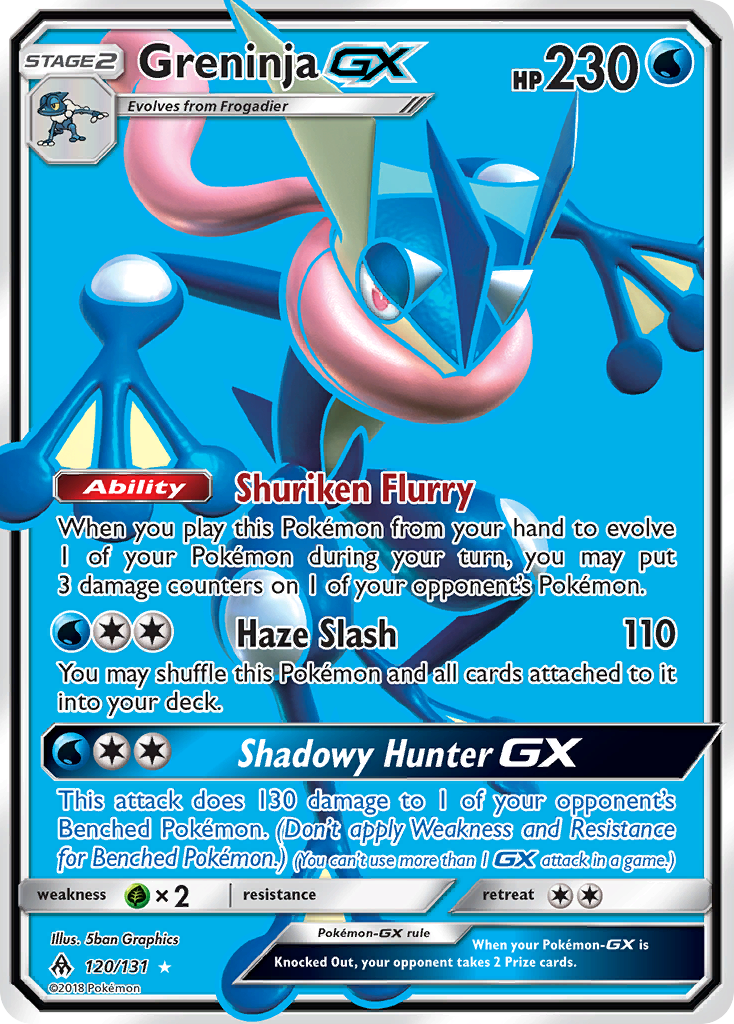 Greninja-GX - Forbidden Light SET-120