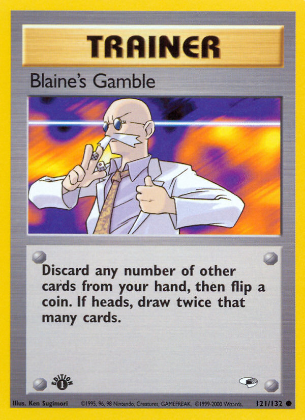 Blaine's Gamble - Gym Heroes SET-121