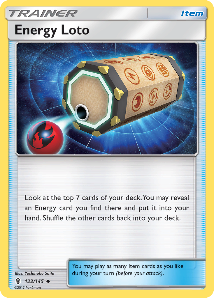 Energy Loto - Guardians Rising SET-122