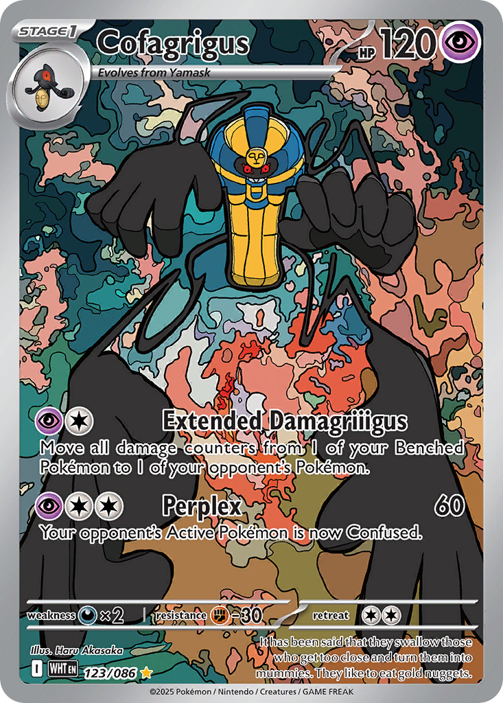 Cofagrigus - White Flare SET-123