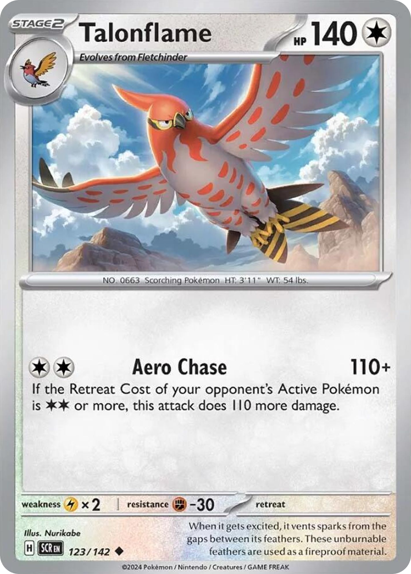 Talonflame - Stellar Crown SET-123