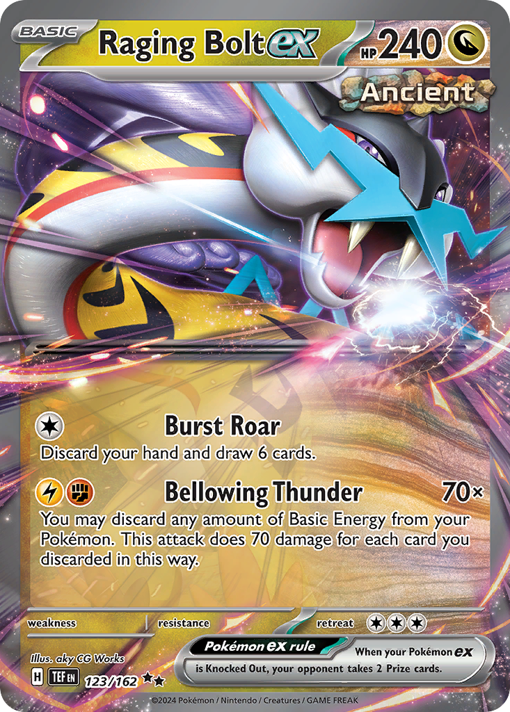 Raging Bolt EX - Temporal Forces SET-123