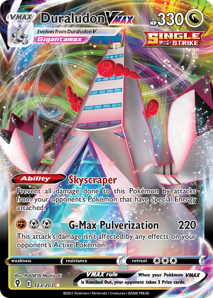 Duraludon VMAX - Evolving Skies SET-123