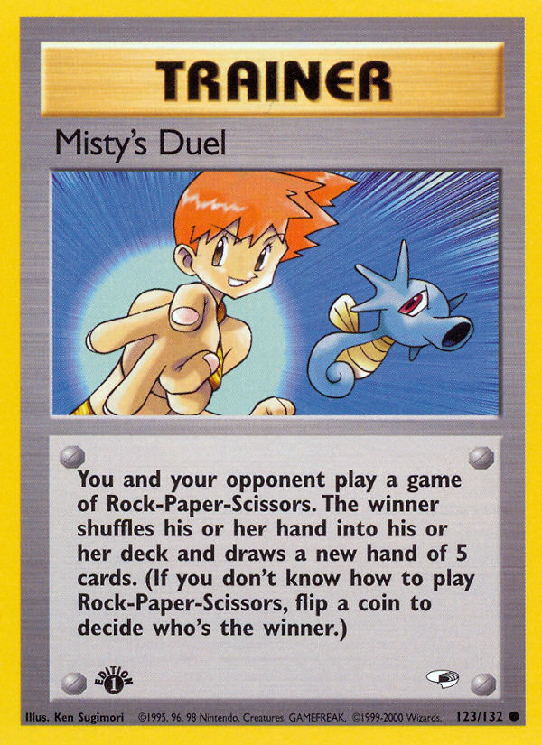 Misty's Duel - Gym Heroes SET-123