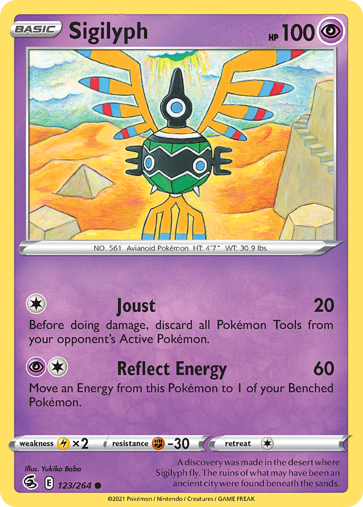 Sigilyph - Fusion Strike SET-123