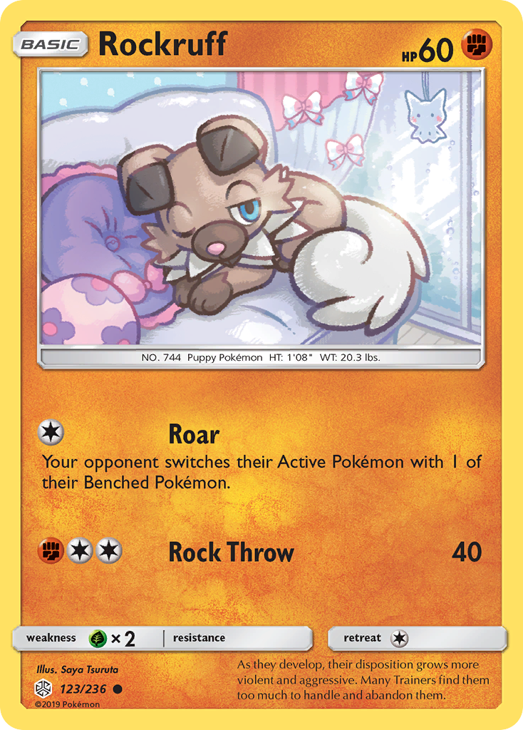 Rockruff - Cosmic Eclipse SET-123