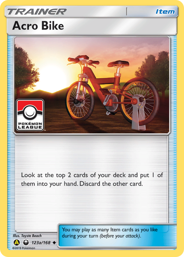 Acro Bike (Celestial Storm SET) (Trainer) (Item) (Uncommon) (PKM Celestial Storm SET-30)