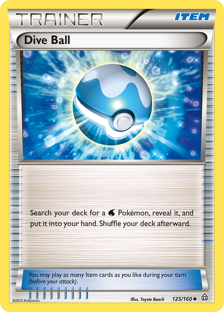 Dive Ball - Primal Clash SET-125