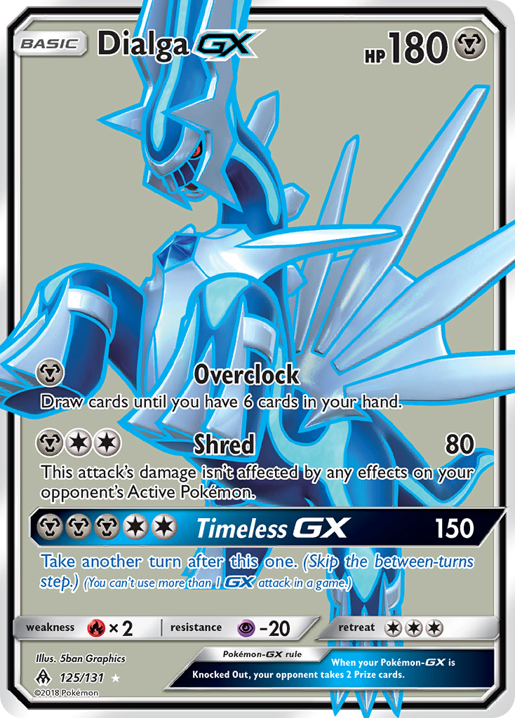 Dialga-GX - Forbidden Light SET-125