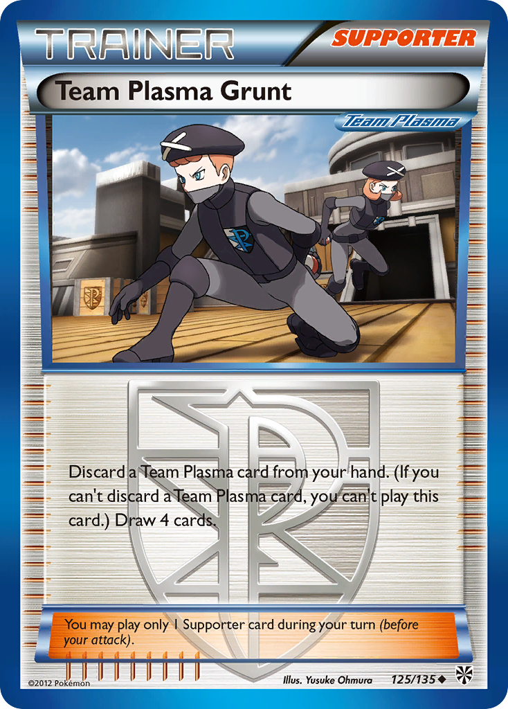 Team Plasma Grunt - Plasma Storm SET-125