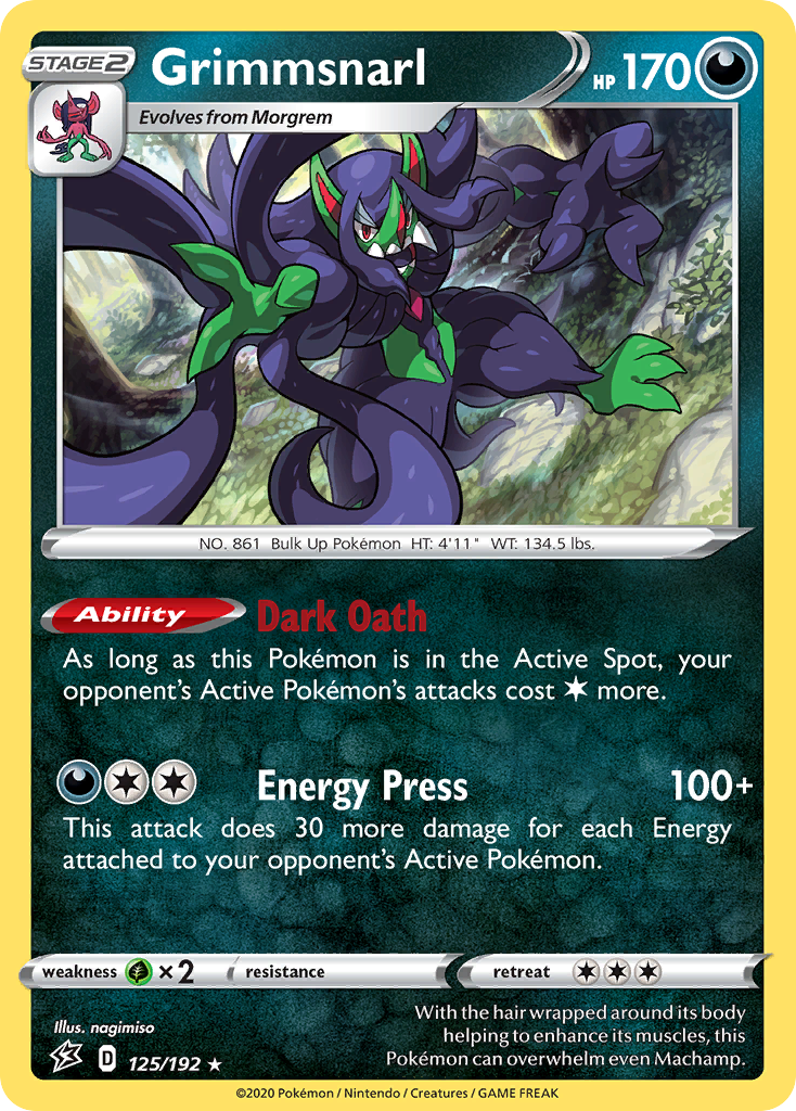 Grimmsnarl - Rebel Clash SET-125