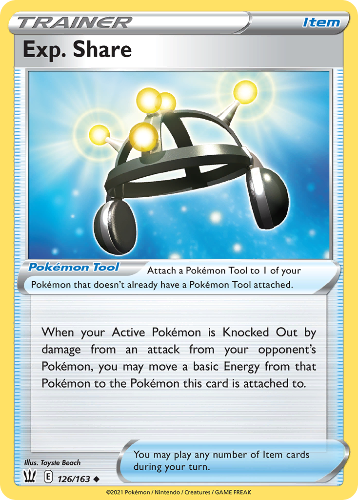 Exp. Share - Battle Styles SET-126