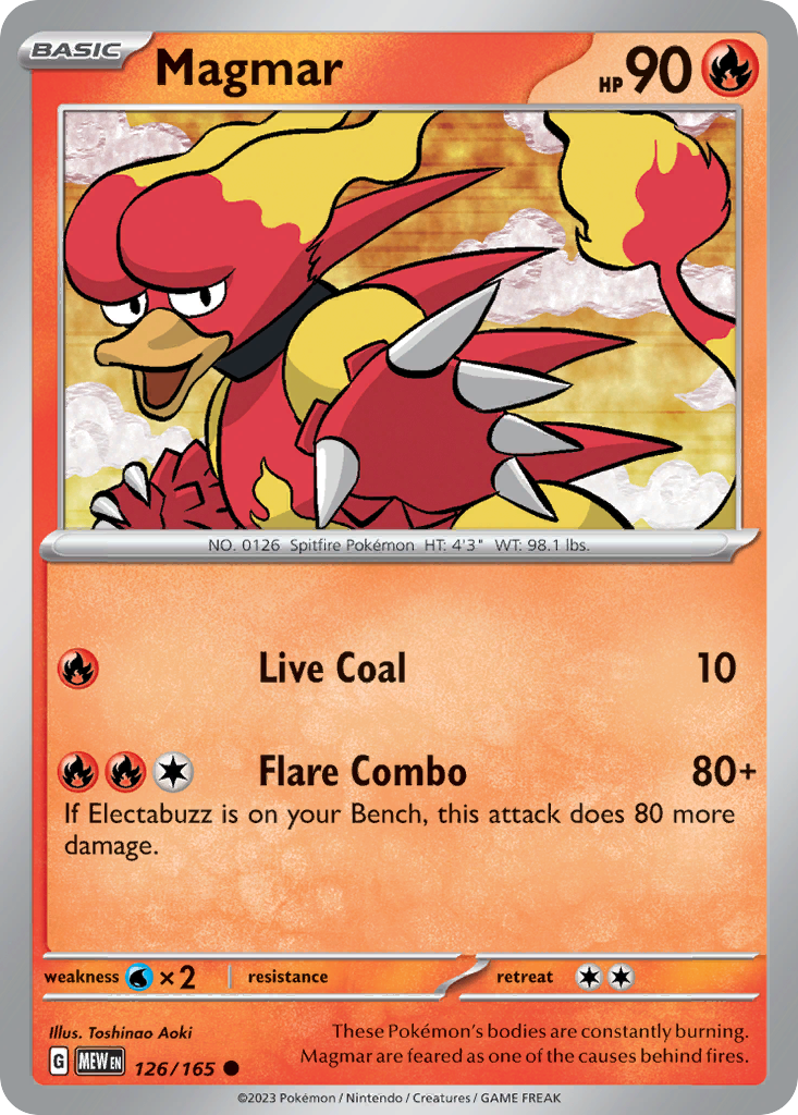 Magmar - 151 SET-126