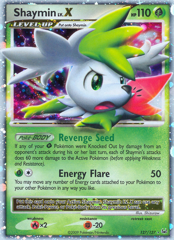 Shaymin LV.X - Platinum SET-127