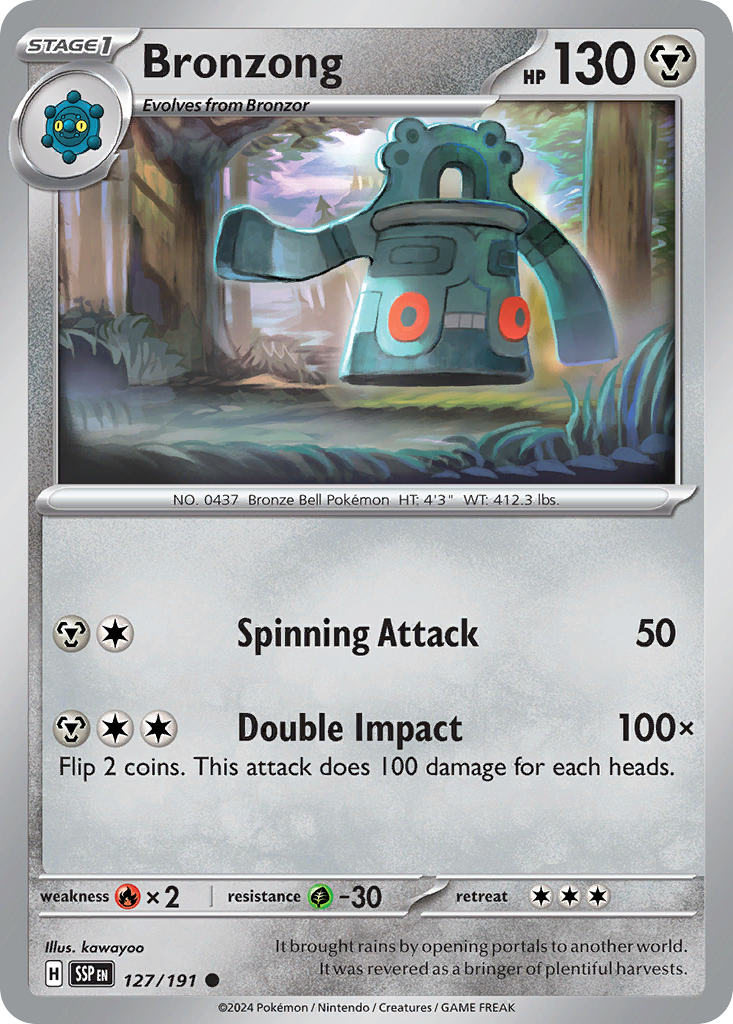 Bronzong - Surging Sparks SET-127