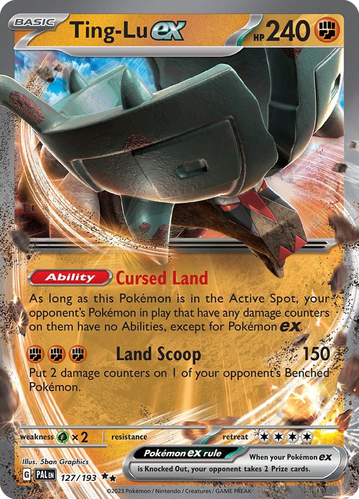 Ting-Lu EX - Paldea Evolved SET-127