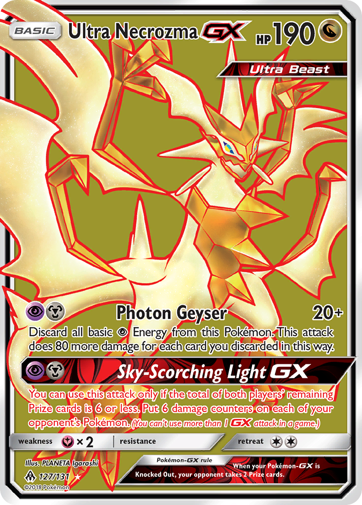 Ultra Necrozma-GX - Forbidden Light SET-127