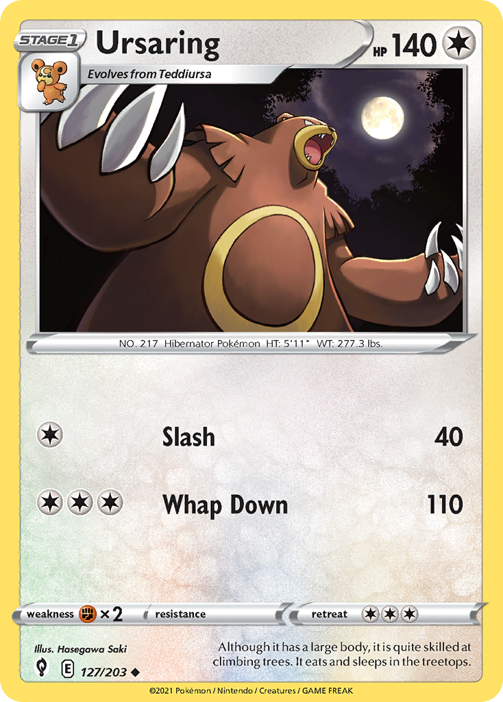 Ursaring - Evolving Skies SET-127