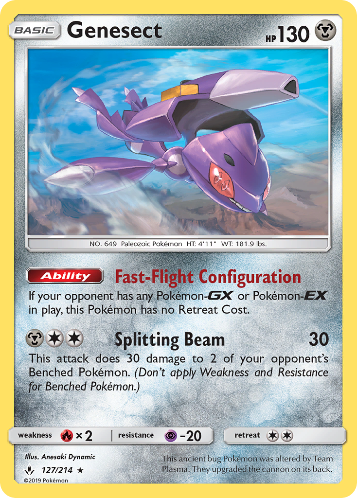 Genesect - Unbroken Bonds SET-127