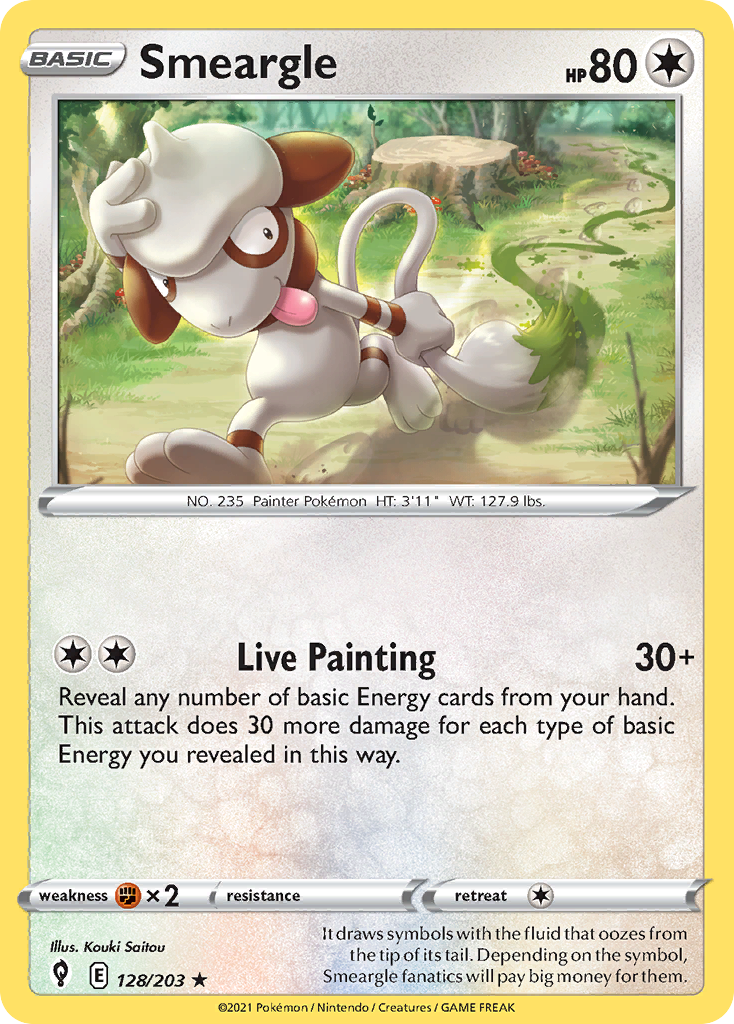 Smeargle - Evolving Skies SET-128