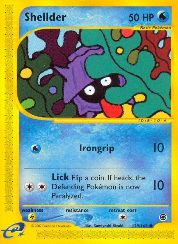 Shellder - Expedition Base Set SET-129