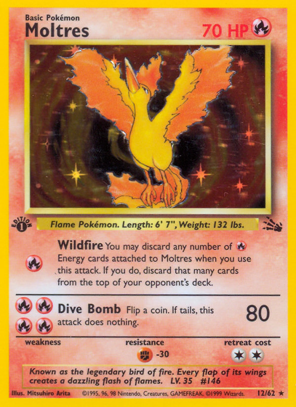 Moltres - Fossil SET-12