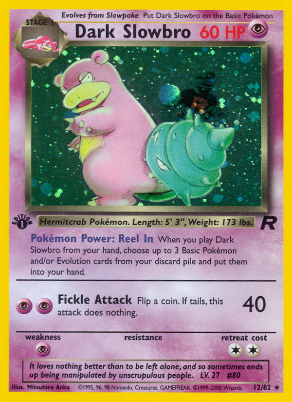 Dark Slowbro - Team Rocket SET-12