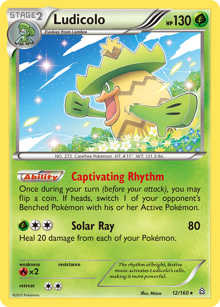 Ludicolo - Primal Clash SET-12