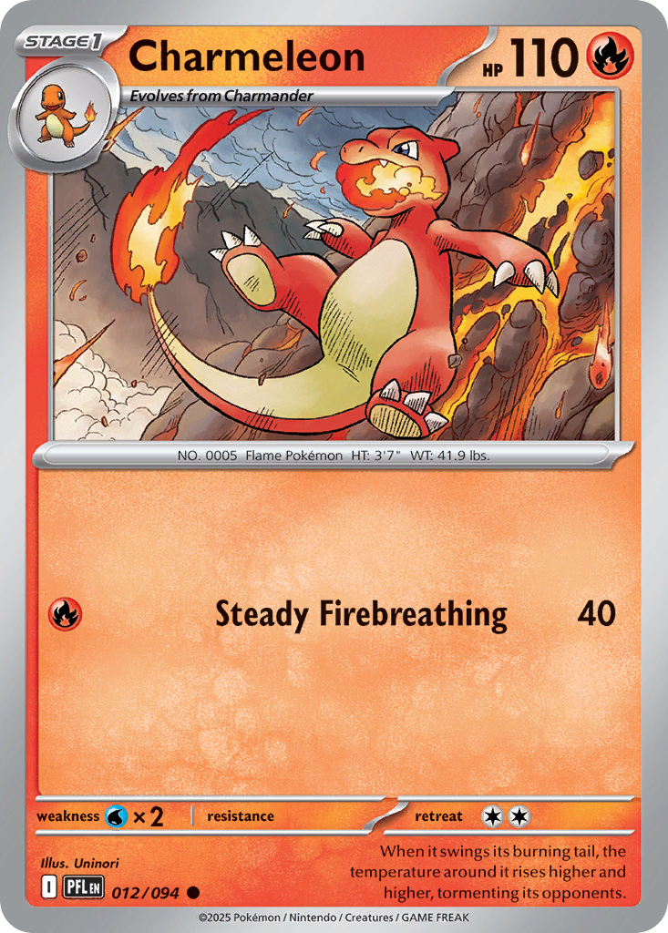 Charmeleon - Phantasmal Flames SET-12