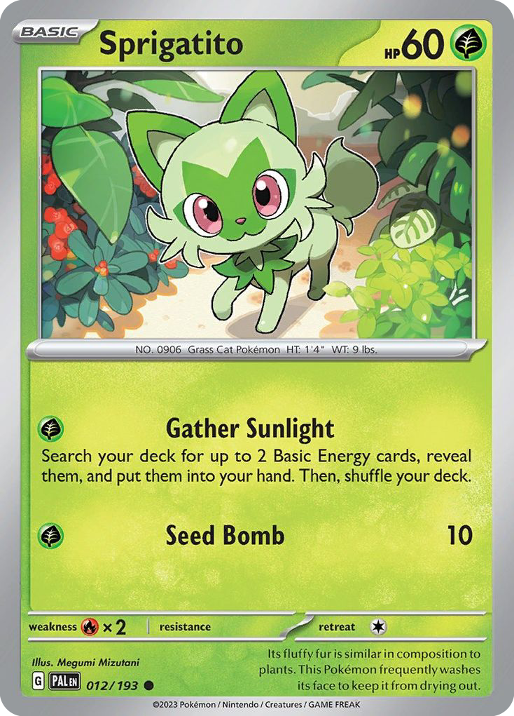 Sprigatito - Paldea Evolved SET-12
