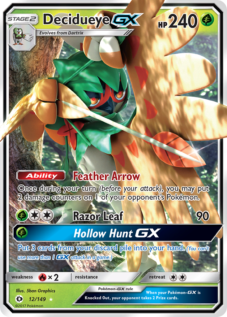 Decidueye-GX - Sun & Moon SET-12
