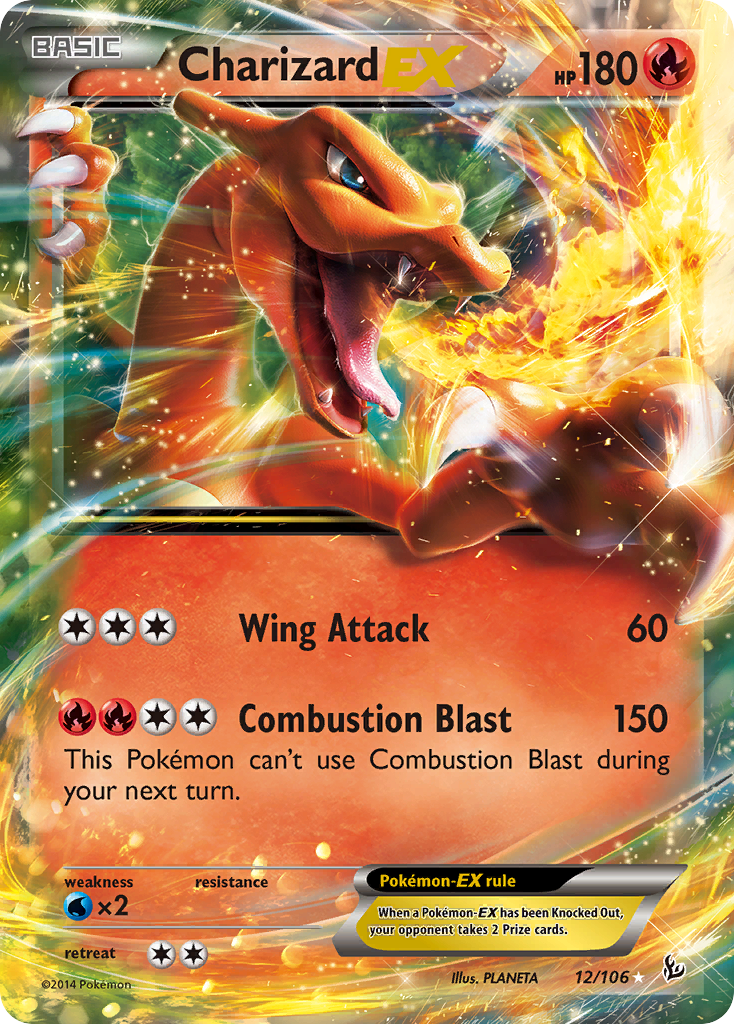 Charizard-EX - Flashfire SET-12
