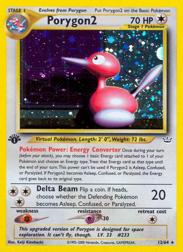 Porygon2 - Neo Revelation SET-12