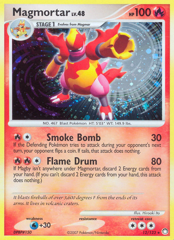 Magmortar - Mysterious Treasures SET-12