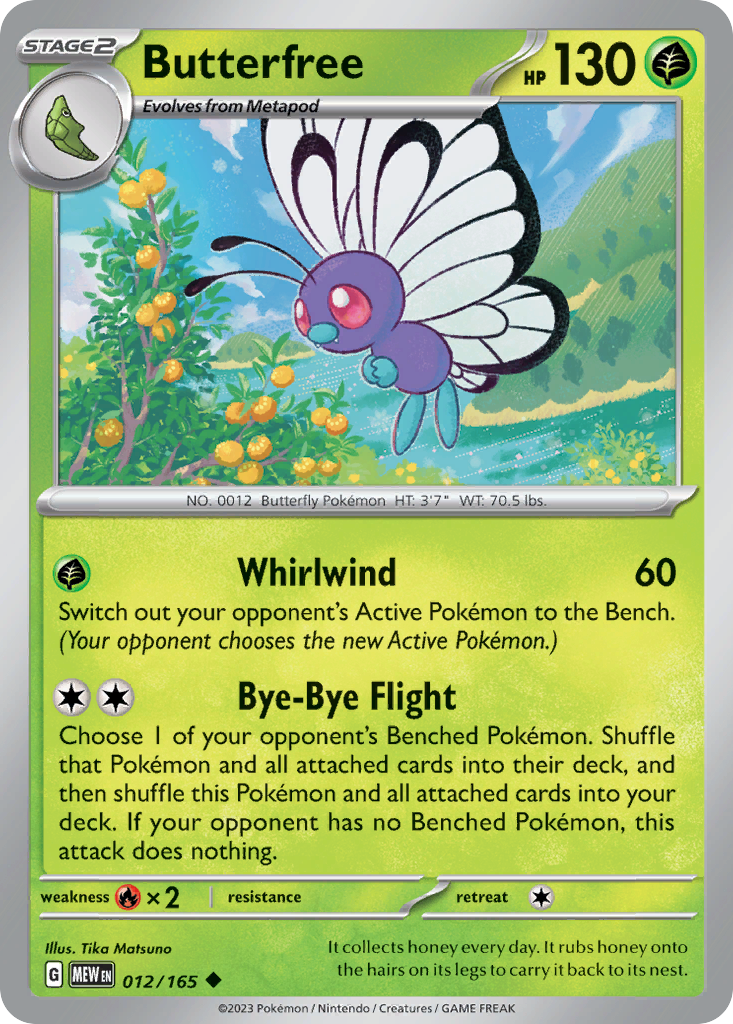 Butterfree - 151 SET-12