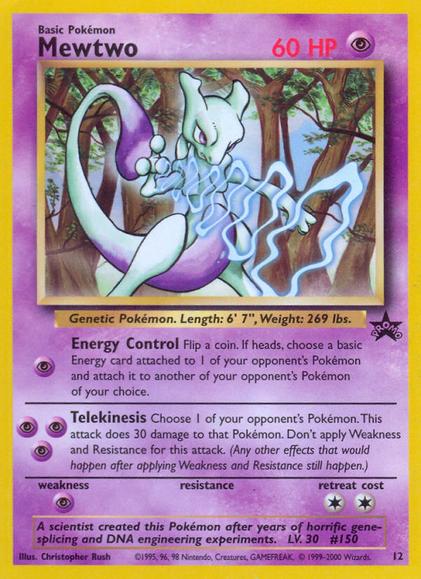 Mewtwo - Wizards Black Star Promos SET-12