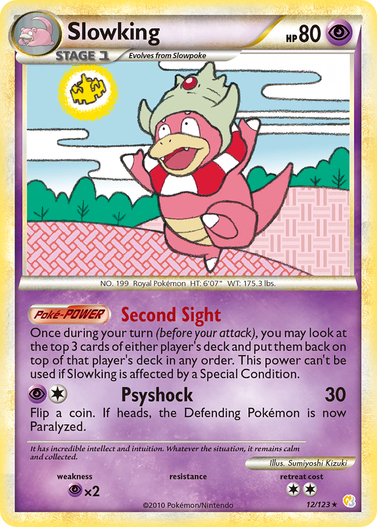 Slowking - HeartGold & SoulSilver SET-12